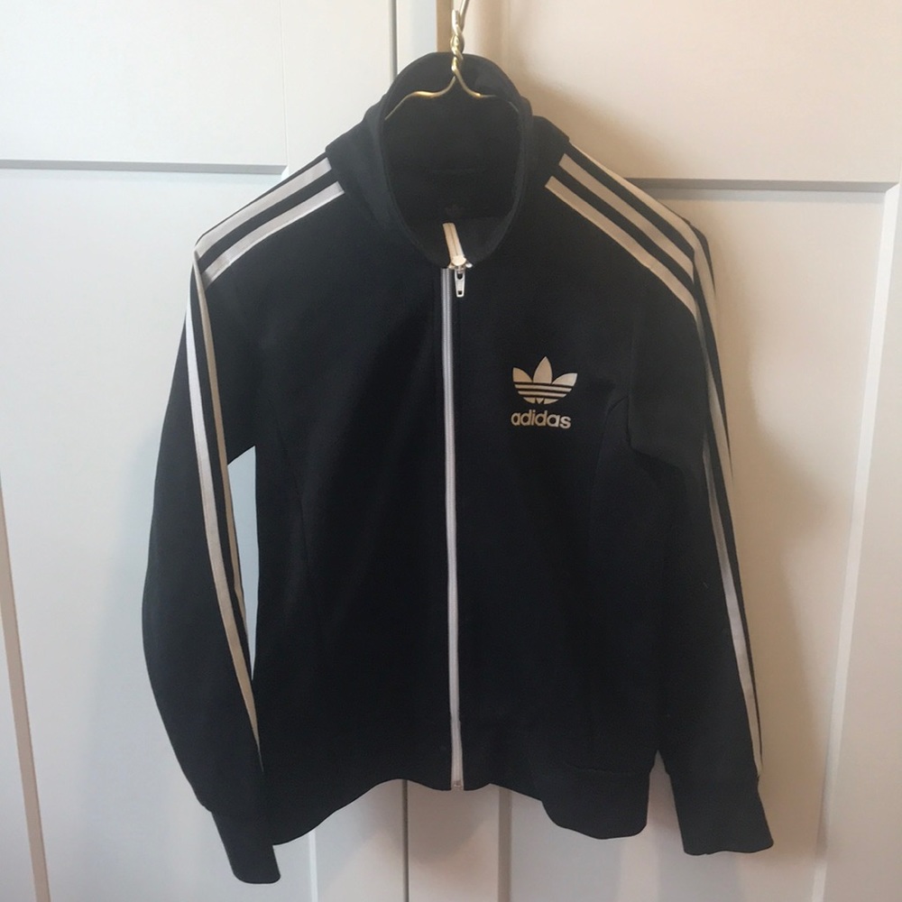 Classic adidas zip-up